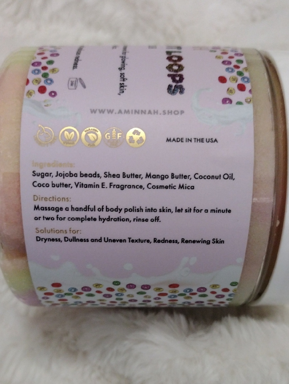 Fruit Loops Scented Sugar Scrub - - Picture 2 of 2